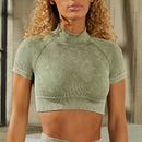 Blusa Manga Curta Sand