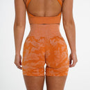 Short Levanta Bumbum Cós Alto Camo