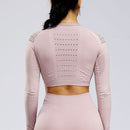Blusa Manga Longa Crop