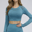 Blusa Manga Longa Crop