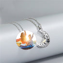 Colar Sol & Lua - Kit Casal Personalizado com Foto