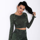 Blusa Manga Longa Camo