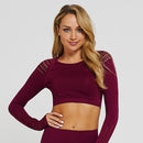 Blusa Manga Longa Crop