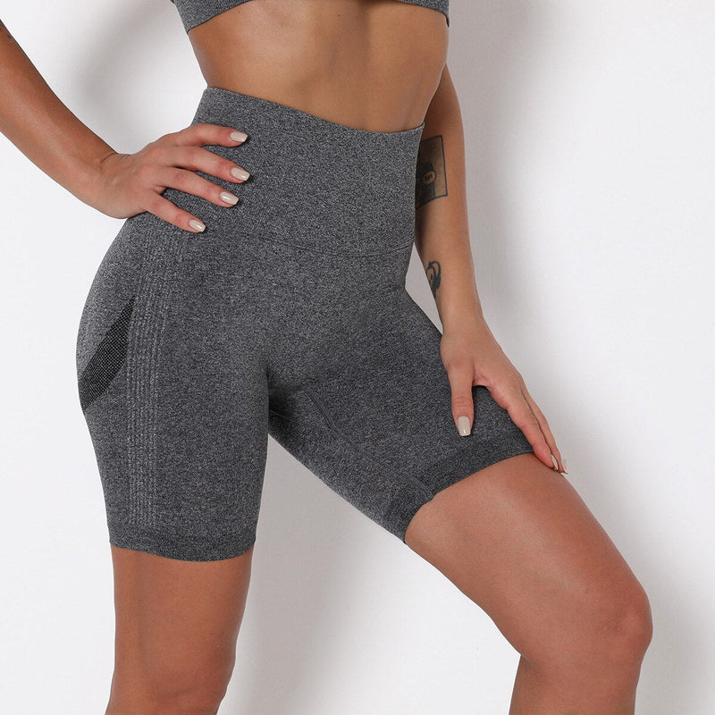 Short Levanta Bumbum Cós Alto Push Up Athletic