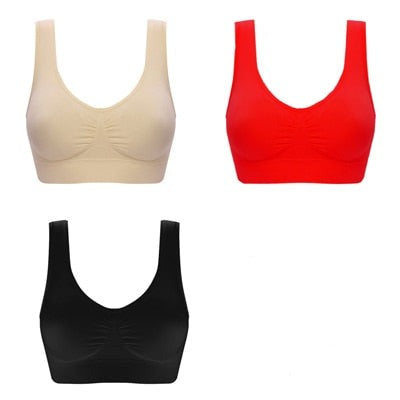 LIQUIDAÇÃO: Sutiã Comfy SEM COSTURA: sustentação, firmeza e elegância - ( COMPRE 2 LEVE 3 ).