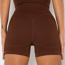 Short Levanta Bumbum Cós Alto Ribbed