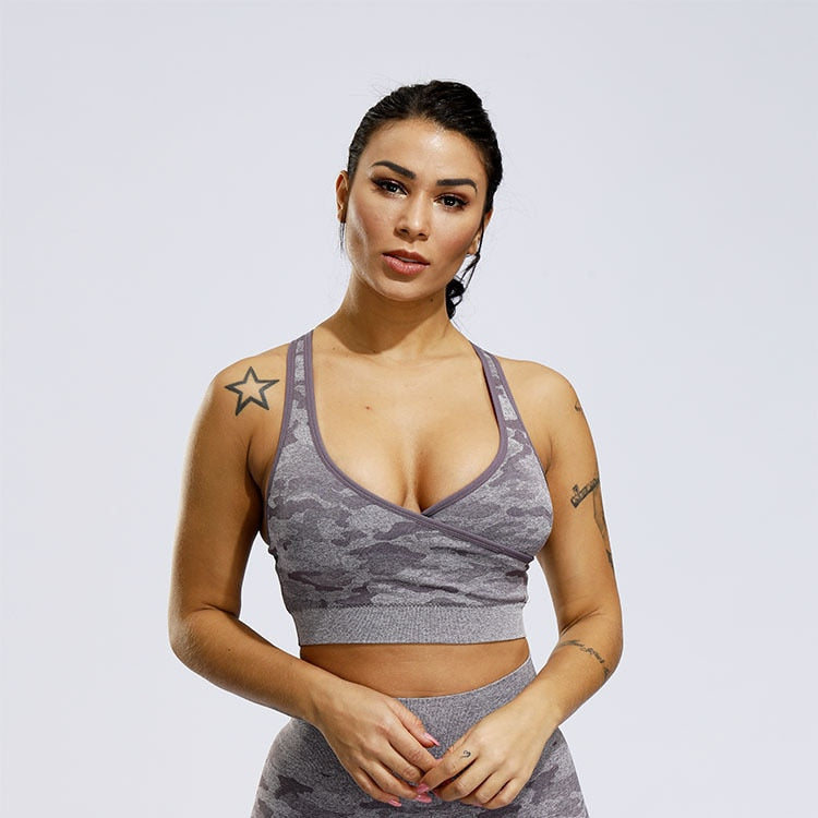 Top Esportivo Camo