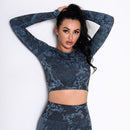 Blusa Manga Longa Camo