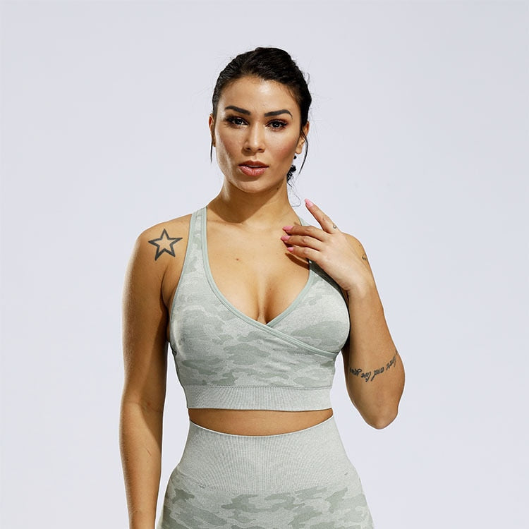 Top Esportivo Camo