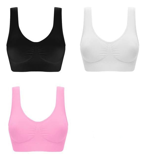 LIQUIDAÇÃO: Sutiã Comfy SEM COSTURA: sustentação, firmeza e elegância - ( COMPRE 2 LEVE 3 ).