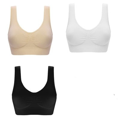LIQUIDAÇÃO: Sutiã Comfy SEM COSTURA: sustentação, firmeza e elegância - ( COMPRE 2 LEVE 3 ).