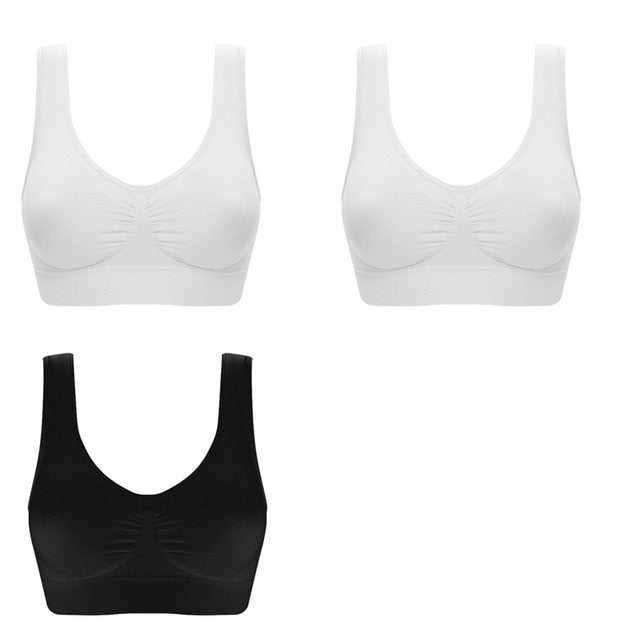 LIQUIDAÇÃO: Sutiã Comfy SEM COSTURA: sustentação, firmeza e elegância - ( COMPRE 2 LEVE 3 ).