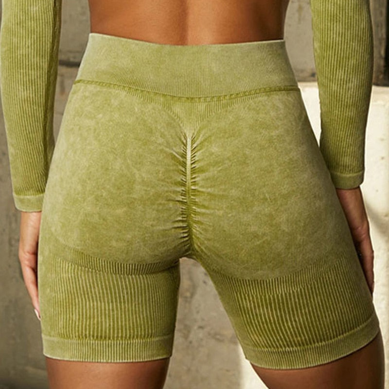 Short Levanta Bumbum Cós Alto Sand
