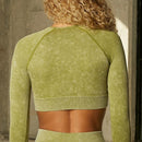 Blusa Manga Longa Wash