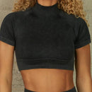 Blusa Manga Curta Sand