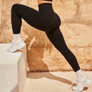 Calça Legging Levanta Bumbum Cós Alto Ribbed