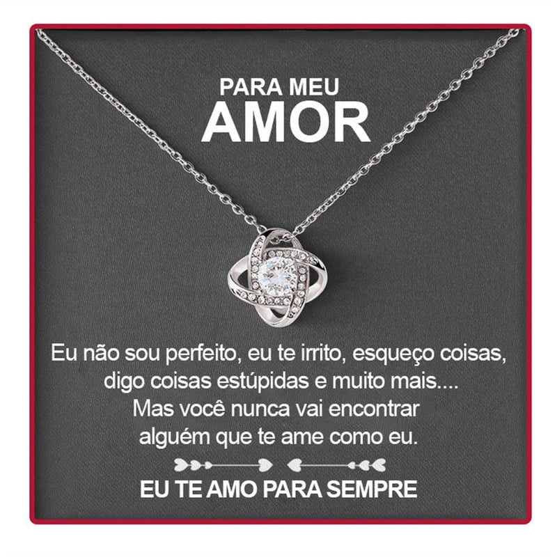 Colar em prata 925 + Caixa My Love