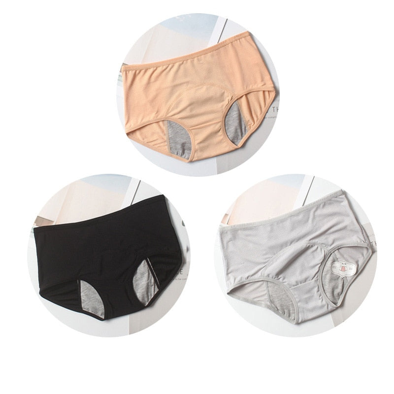 Calcinha Absorvente de ABSORÇÃO MÁXIMA!  (PAGUE 2 LEVE 3).