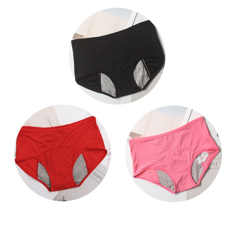 Calcinha Absorvente de ABSORÇÃO MÁXIMA!  (PAGUE 2 LEVE 3).