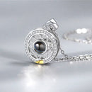 Colar Sol & Lua - Kit Casal Personalizado com Foto